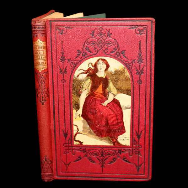 1874 Rare Edition - ELIZABETH; or, The EXILES OF SIBERIA. A Tale, by Madame Cottin.
