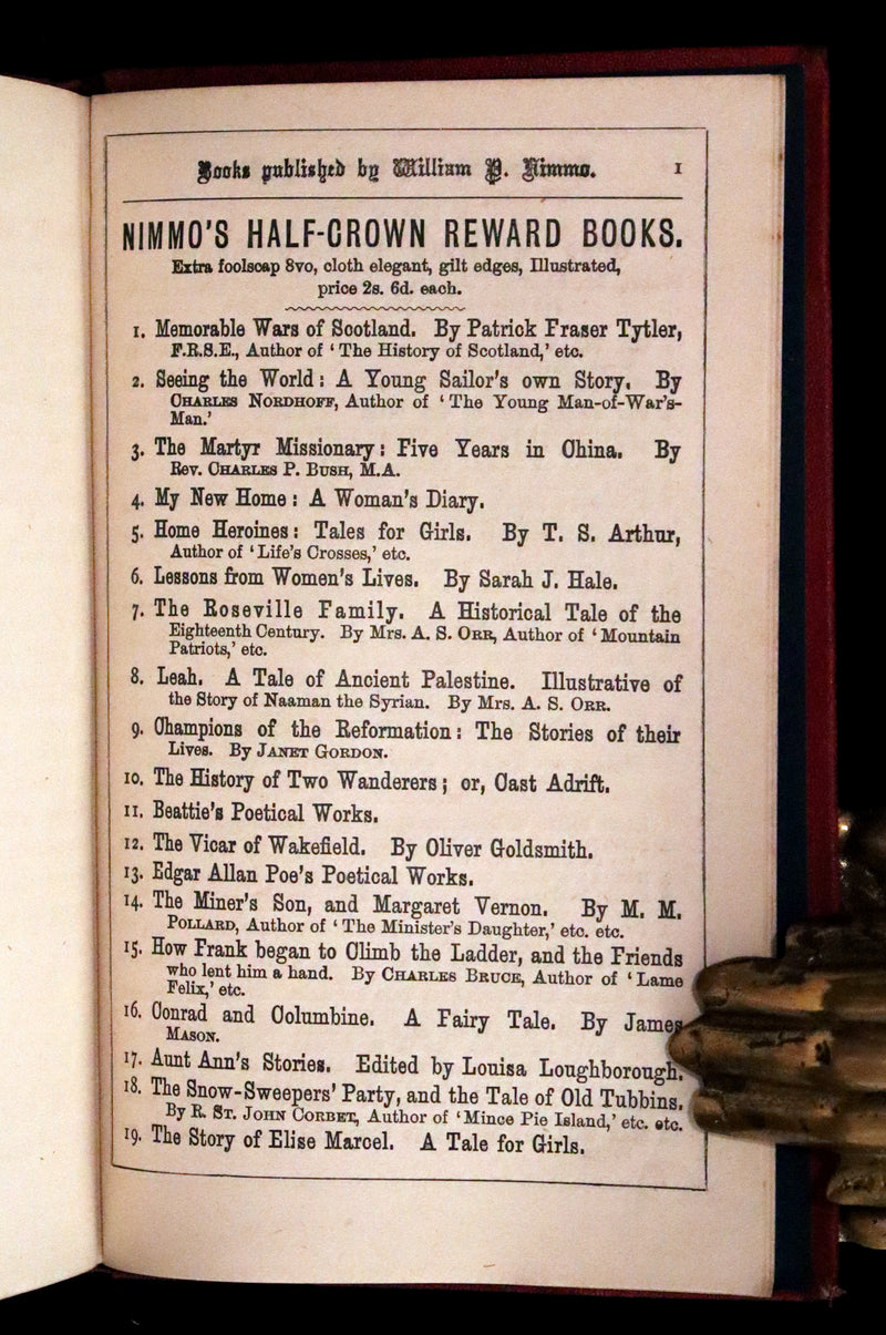 1874 Rare Edition - ELIZABETH, or, The EXILES OF SIBERIA. A Tale, by Madame Cottin.