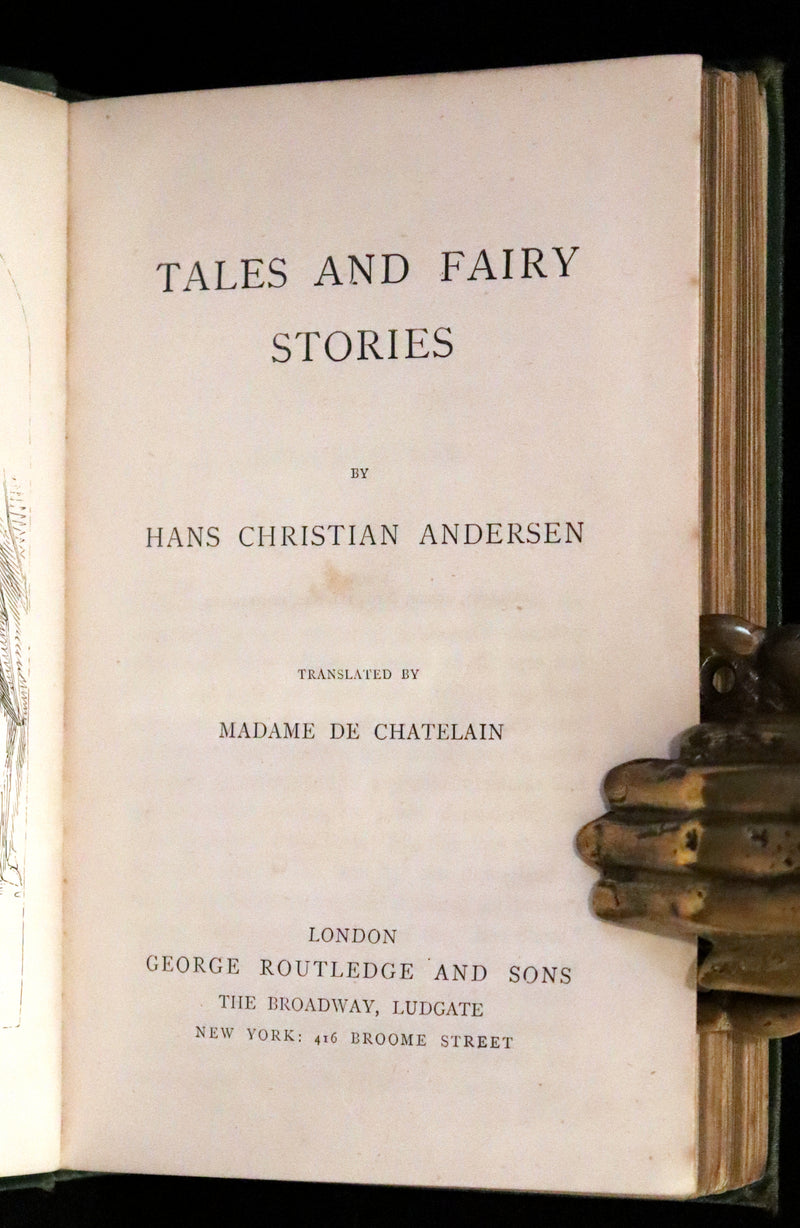 1866 Rare Madame de Chatelain translation - Tales and Fairy Stories by Hans Christian Andersen.