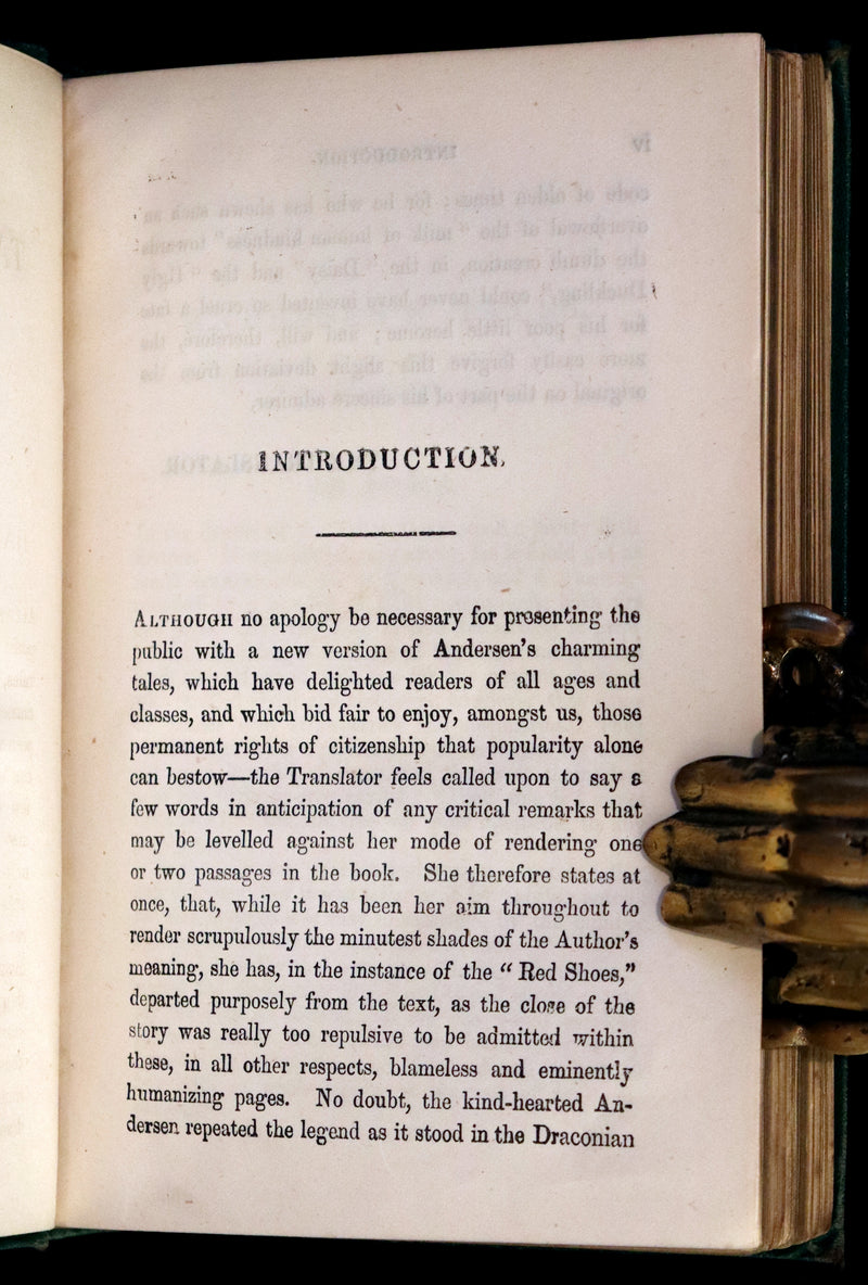 1866 Rare Madame de Chatelain translation - Tales and Fairy Stories by Hans Christian Andersen.