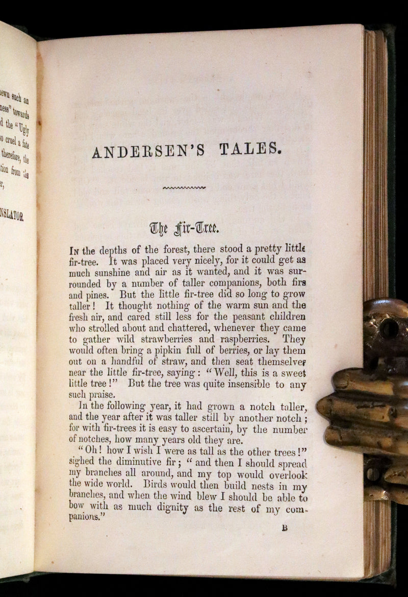 1866 Rare Madame de Chatelain translation - Tales and Fairy Stories by Hans Christian Andersen.