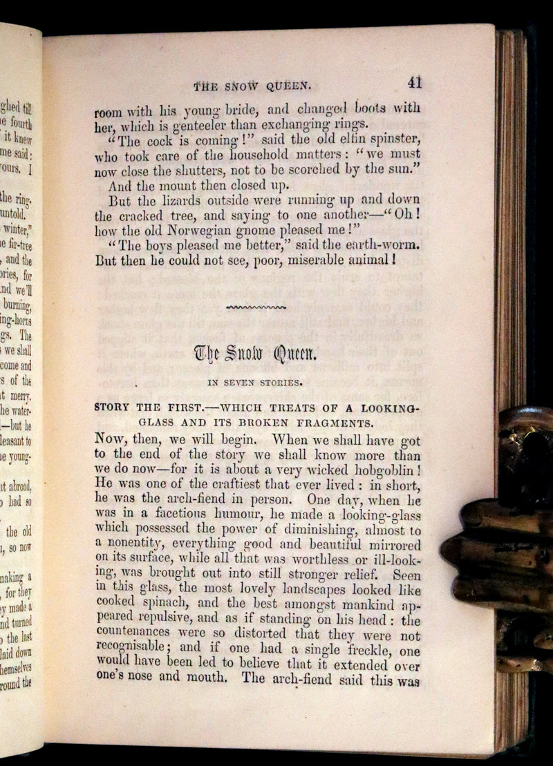 1866 Rare Madame de Chatelain translation - Tales and Fairy Stories by Hans Christian Andersen.