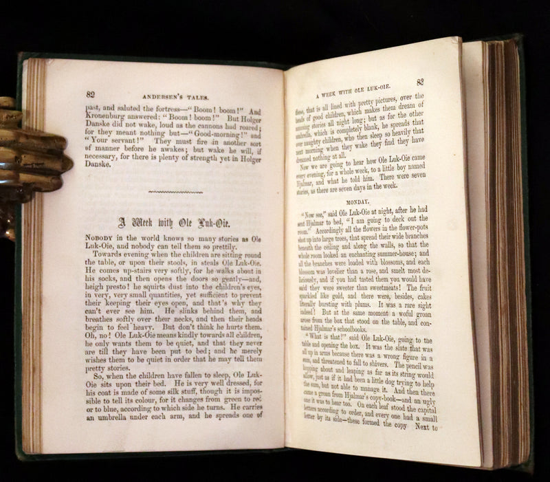 1866 Rare Madame de Chatelain translation - Tales and Fairy Stories by Hans Christian Andersen.