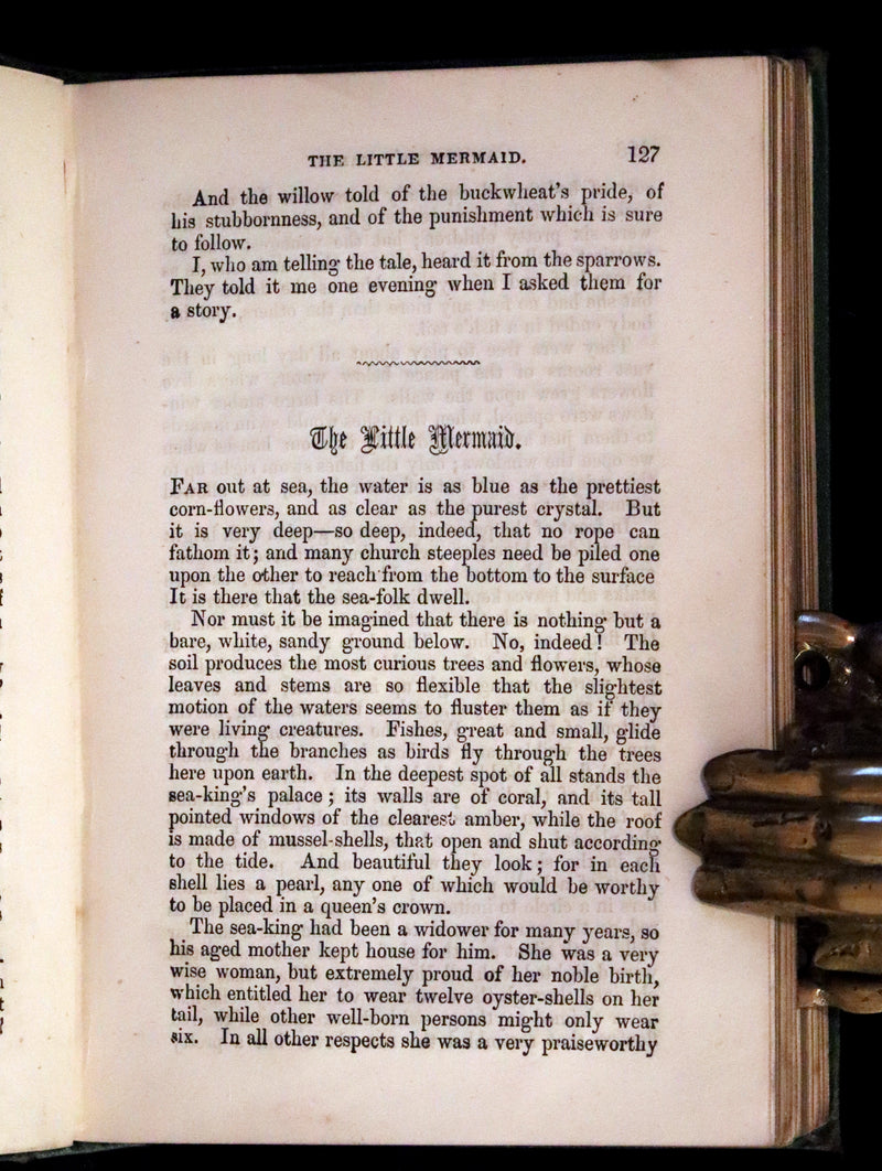 1866 Rare Madame de Chatelain translation - Tales and Fairy Stories by Hans Christian Andersen.