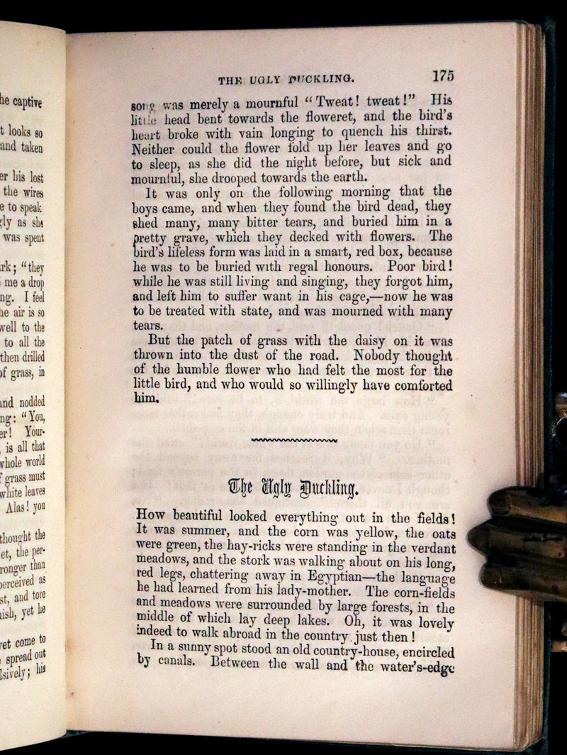 1866 Rare Madame de Chatelain translation - Tales and Fairy Stories by Hans Christian Andersen.