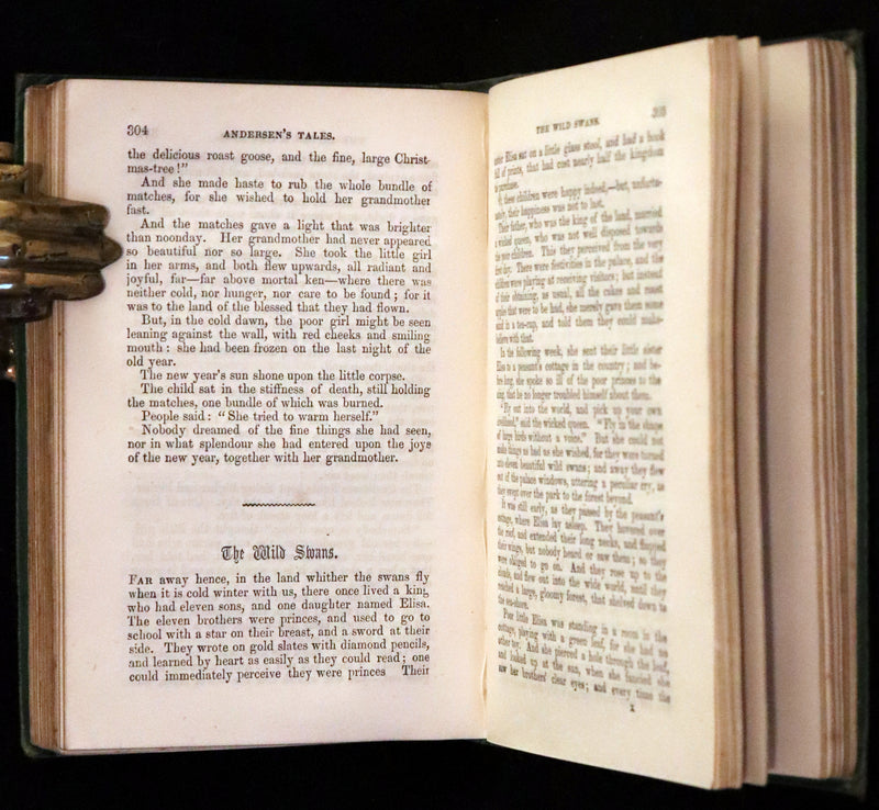 1866 Rare Madame de Chatelain translation - Tales and Fairy Stories by Hans Christian Andersen.