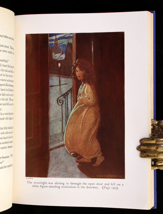 1922 Rare Book - HEIDI by Johanna Spyri illustrated in color by Jessie Willcox Smith.