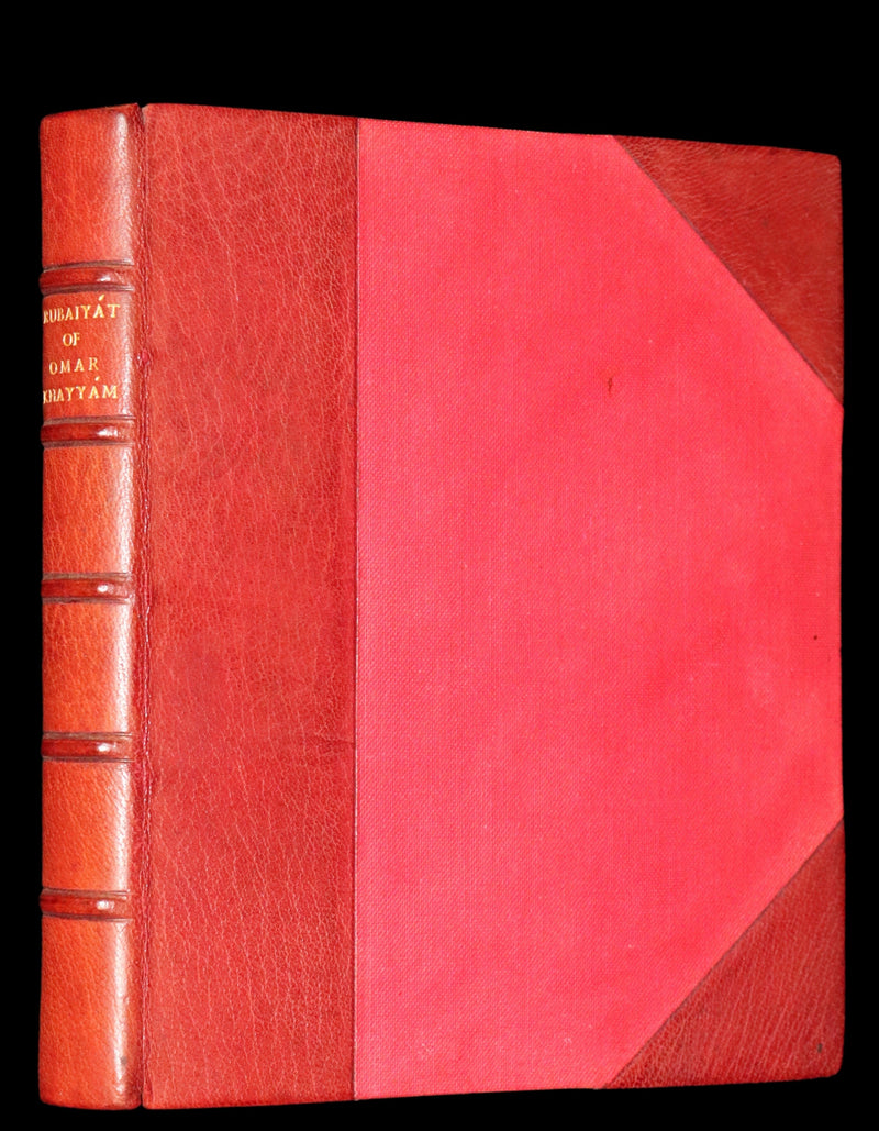 1920 Nice Bayntun Binding - Rubaiyat of Omar Khayyam wonderfully Illustrated by Frank Brangwyn.