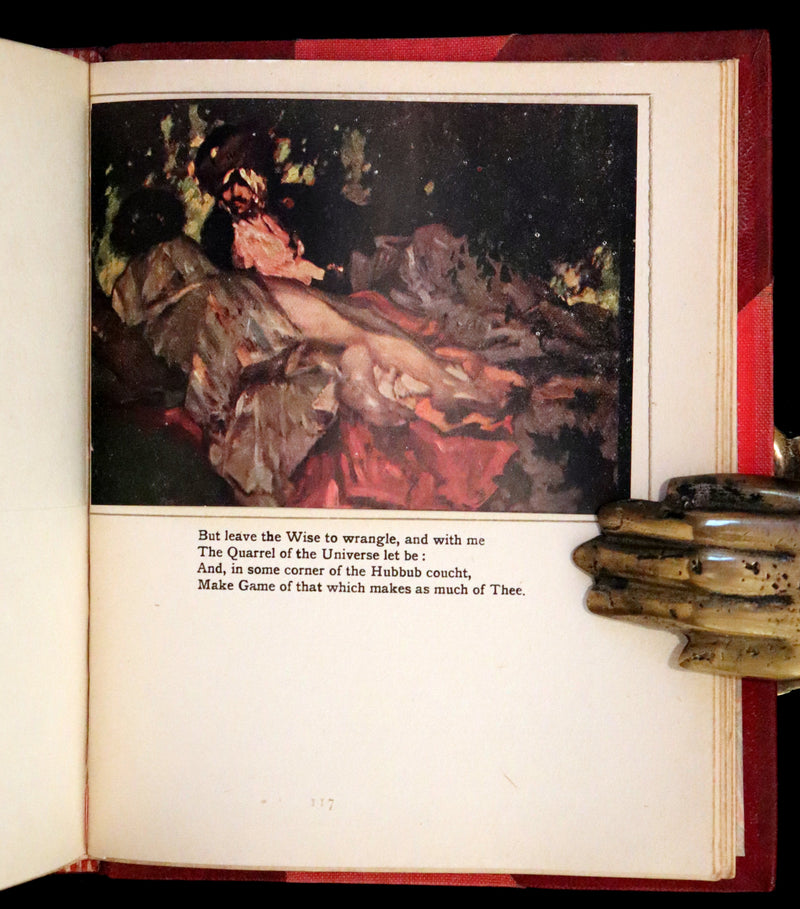 1920 Rare book in Bayntun Binding - Rubaiyat of Omar Khayyam wonderfully Illustrated by Frank Brangwyn.