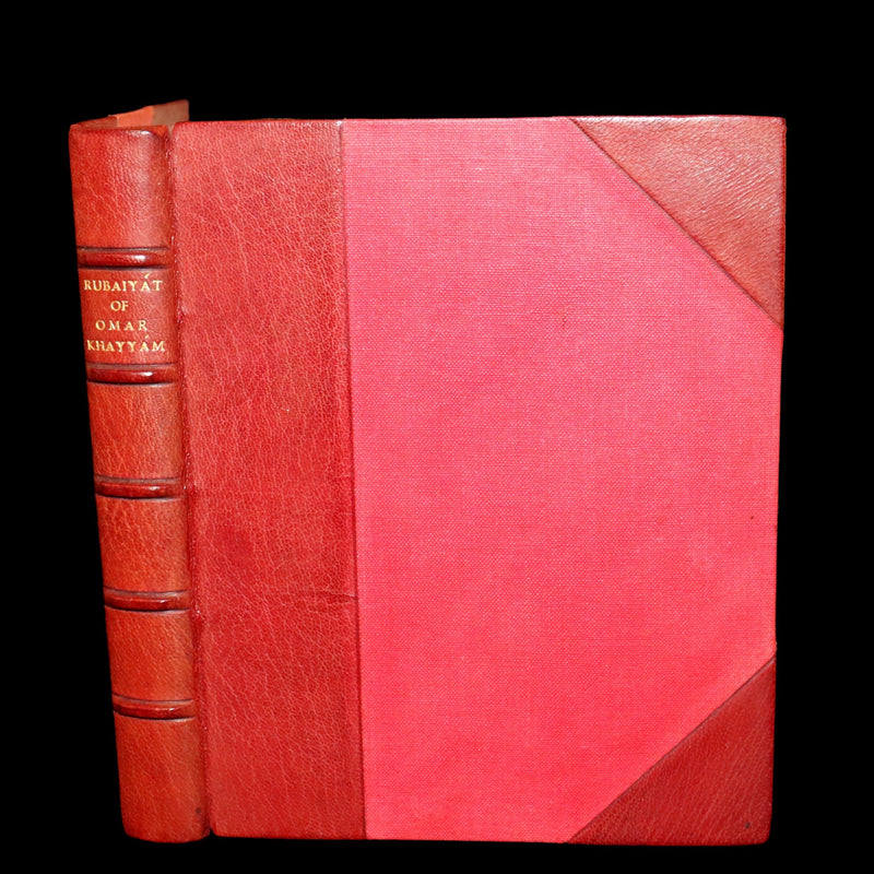 1920 Rare book in Bayntun Binding - Rubaiyat of Omar Khayyam wonderfully Illustrated by Frank Brangwyn.