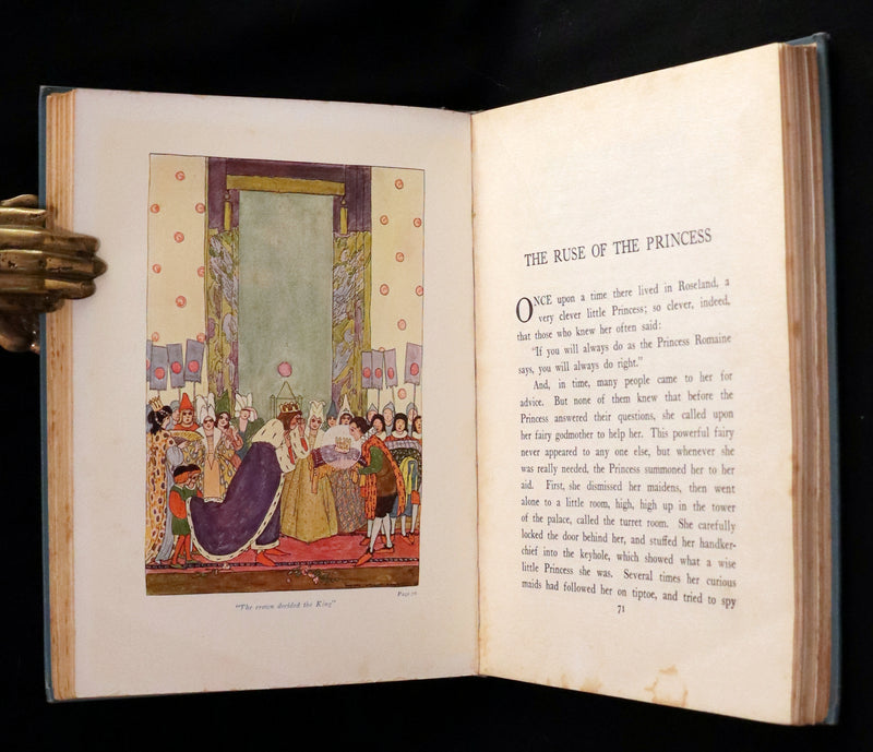 1912 Rare First Edition - The Mermaid's Gift by Julia Brown illustrated by Maginel Wright Enright + 2 Letters by the Author.