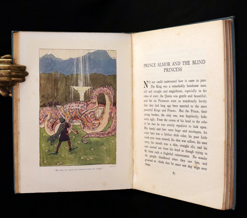 1912 Rare First Edition - The Mermaid's Gift by Julia Brown illustrated by Maginel Wright Enright + 2 Letters by the Author.