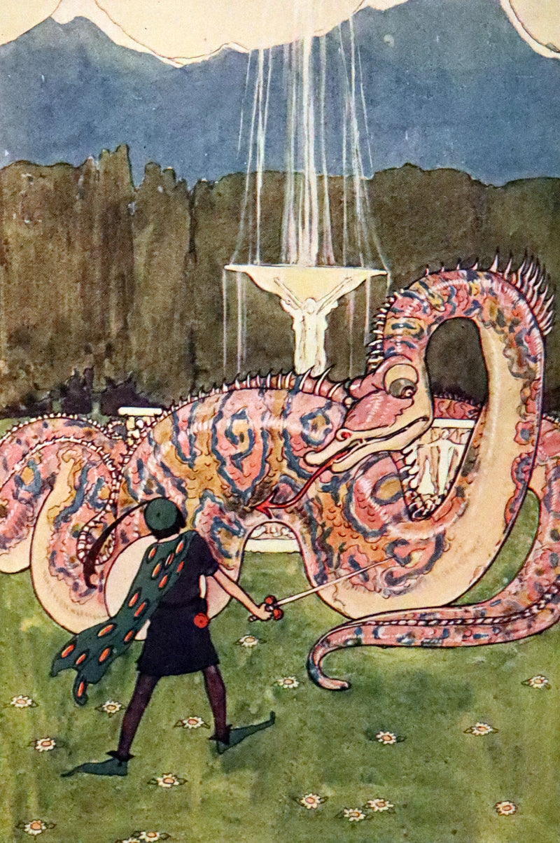 1912 Rare First Edition - The Mermaid's Gift by Julia Brown illustrated by Maginel Wright Enright + 2 Letters by the Author.