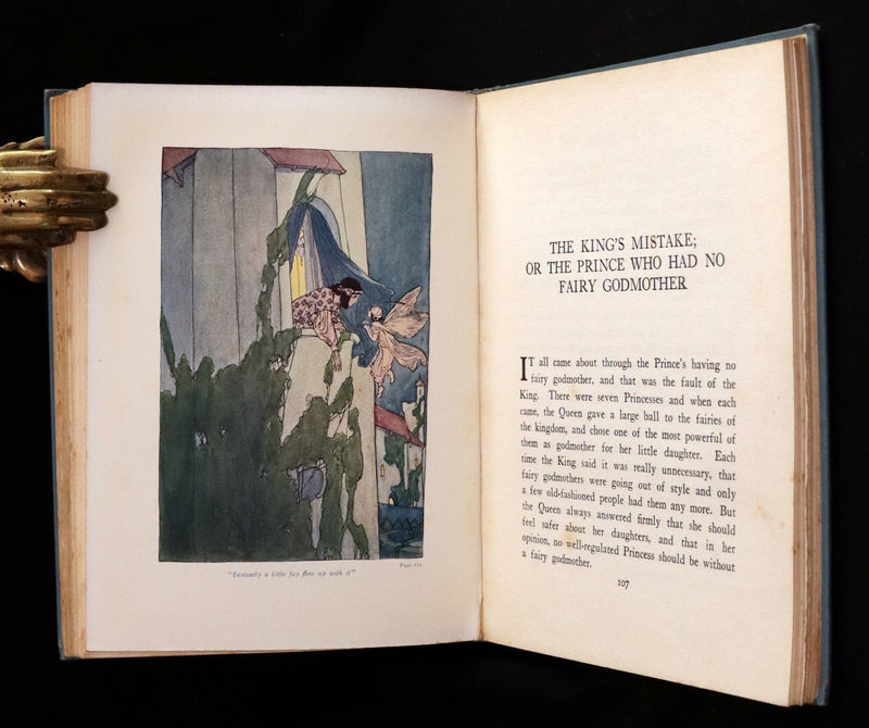 1912 Rare First Edition - The Mermaid's Gift by Julia Brown illustrated by Maginel Wright Enright + 2 Letters by the Author.