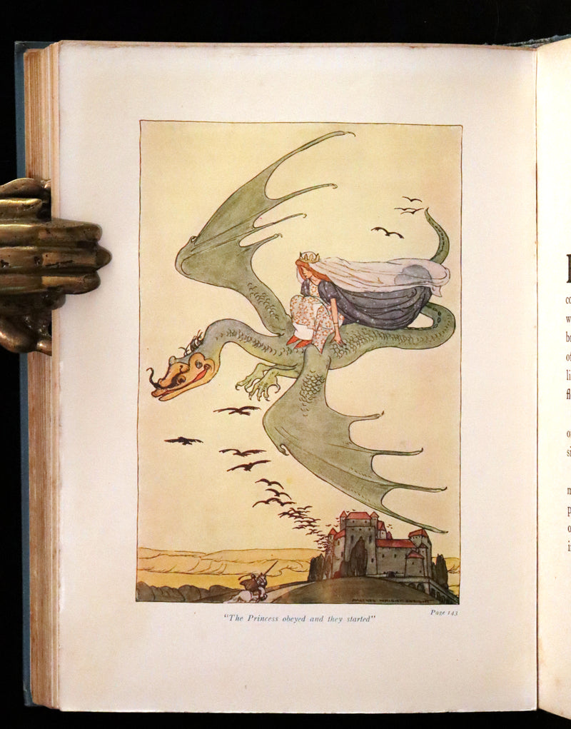 1912 Rare First Edition - The Mermaid's Gift by Julia Brown illustrated by Maginel Wright Enright + 2 Letters by the Author.