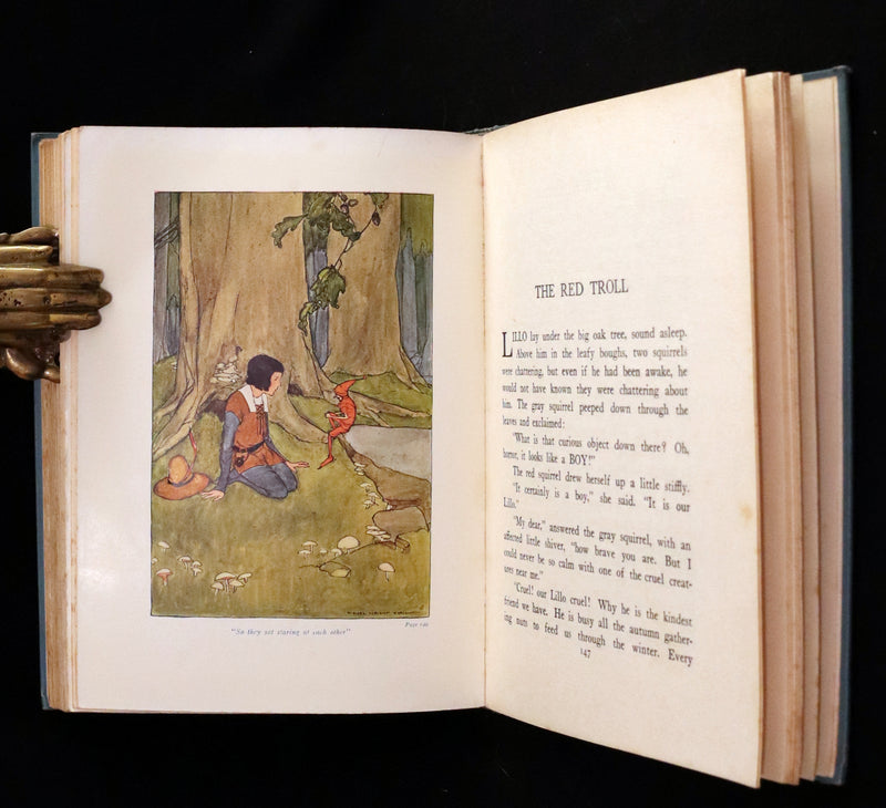 1912 Rare First Edition - The Mermaid's Gift by Julia Brown illustrated by Maginel Wright Enright + 2 Letters by the Author.