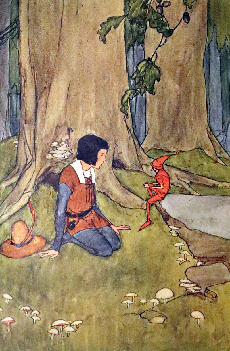 1912 Rare First Edition - The Mermaid's Gift by Julia Brown illustrated by Maginel Wright Enright + 2 Letters by the Author.