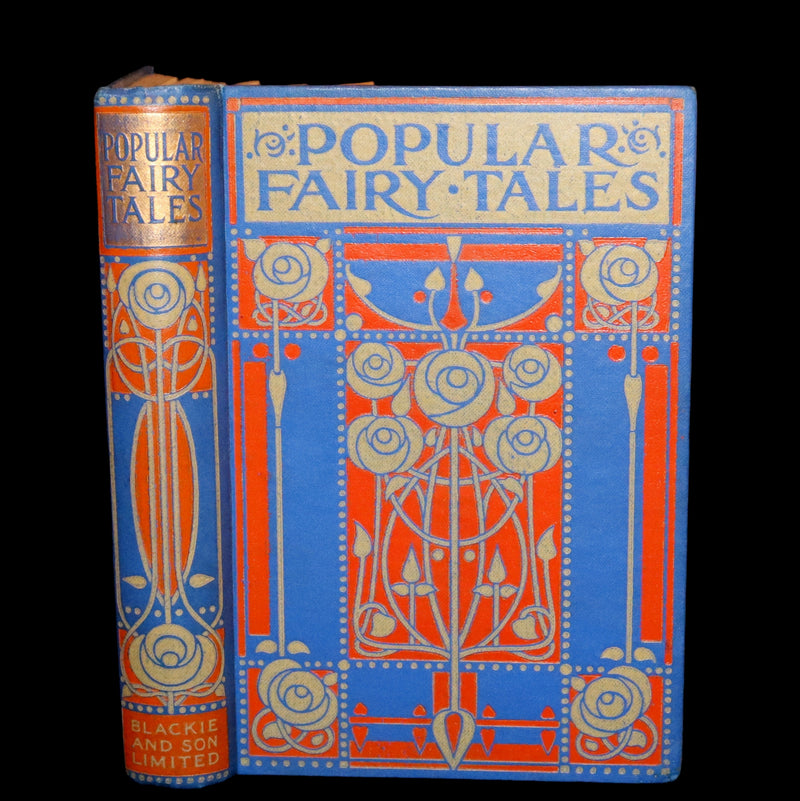 1910 Scarce Book - Popular FAIRY TALES of Hans Christian Andersen illustrated by Helen Stratton.