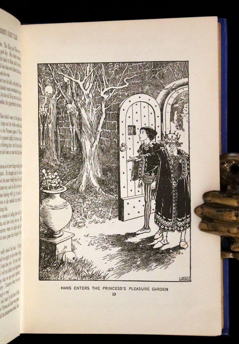 1910 Scarce Book - Popular FAIRY TALES of Hans Christian Andersen illustrated by Helen Stratton.