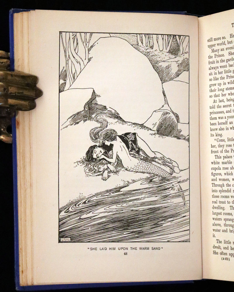 1910 Scarce Book - Popular FAIRY TALES of Hans Christian Andersen illustrated by Helen Stratton.