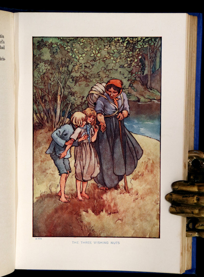 1910 Scarce Book - Popular FAIRY TALES of Hans Christian Andersen illustrated by Helen Stratton.