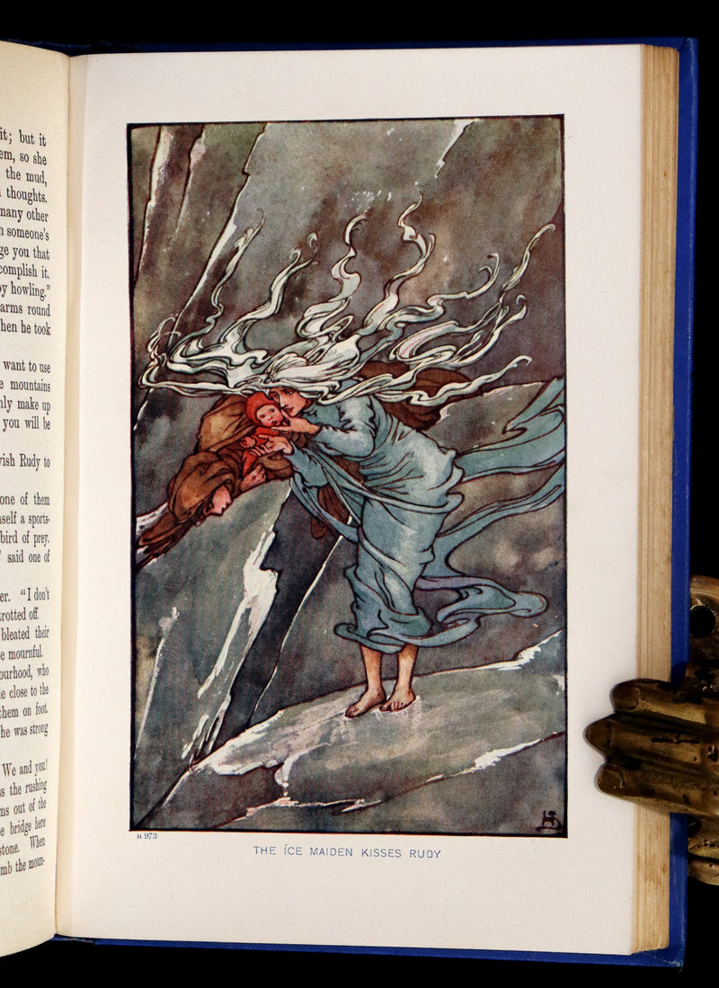 1910 Scarce Book - Popular FAIRY TALES of Hans Christian Andersen illustrated by Helen Stratton.