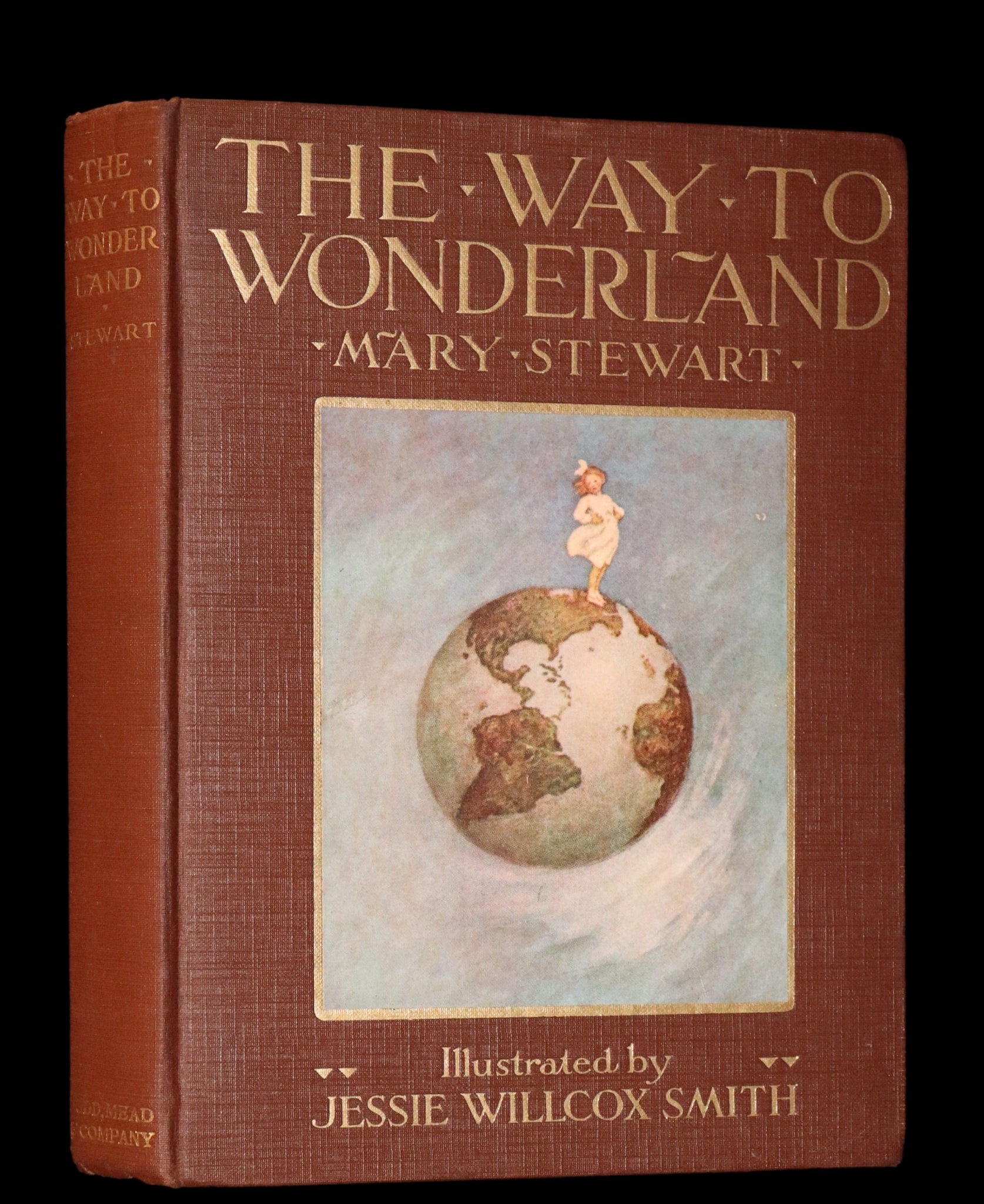 1917 Rare First Edition - The Way to Wonderland illustrated by Jessie Willcox Smith.