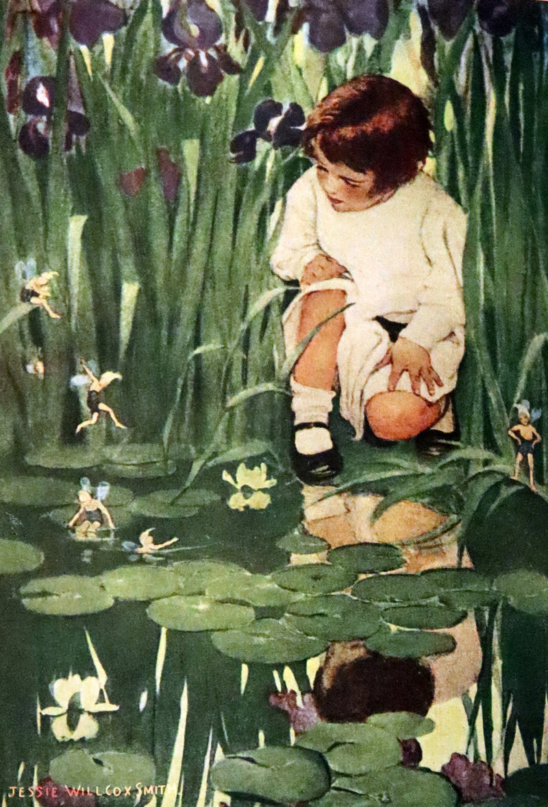 1917 Rare First Edition - The Way to Wonderland illustrated by Jessie Willcox Smith.