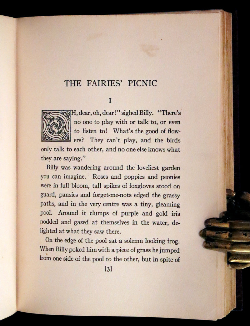 1917 Rare First Edition - The Way to Wonderland illustrated by Jessie Willcox Smith.