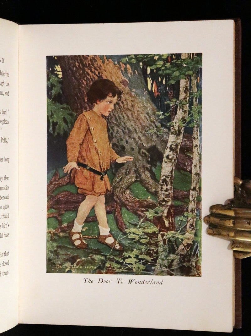 1917 Rare First Edition - The Way to Wonderland illustrated by Jessie Willcox Smith.