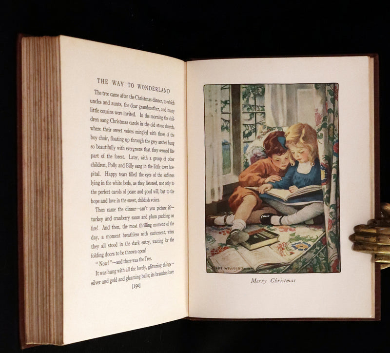 1917 Rare First Edition - The Way to Wonderland illustrated by Jessie Willcox Smith.