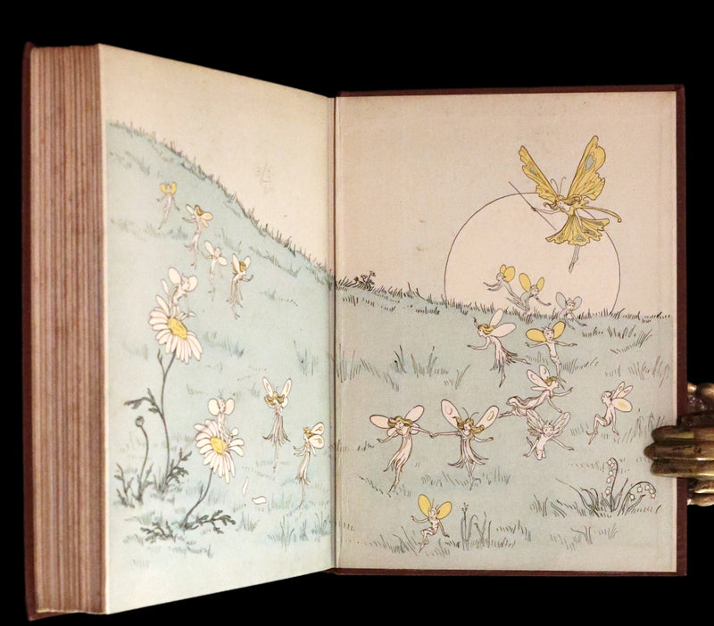 1917 Rare First Edition - The Way to Wonderland illustrated by Jessie Willcox Smith.