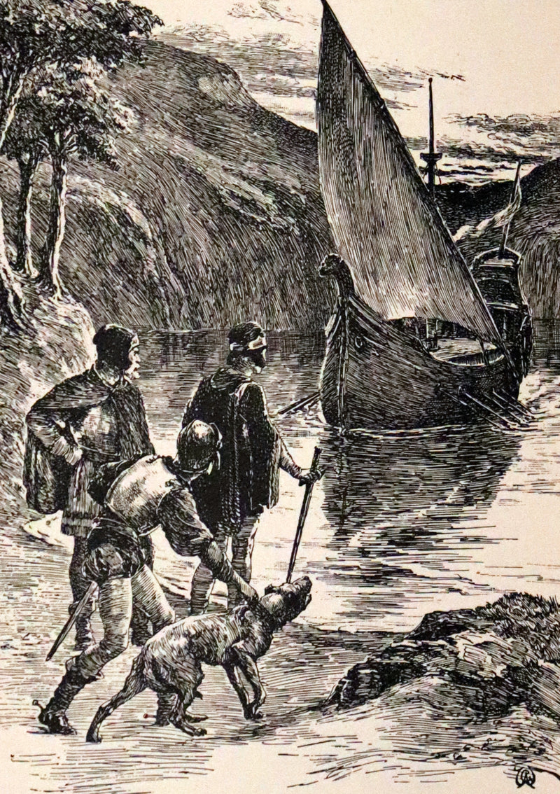 1900 Rare First Edition - The Book of King Arthur and his Noble Knights Illustrated by A. G. Walker.