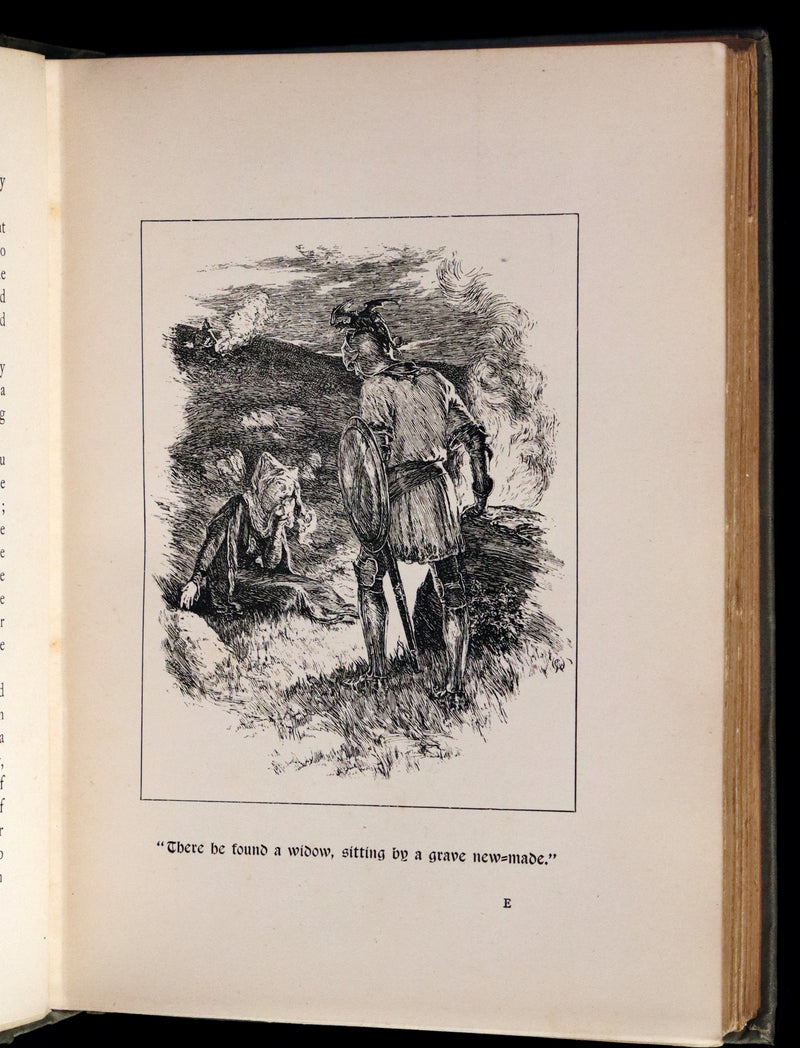 1900 Rare First Edition - The Book of King Arthur and his Noble Knights Illustrated by A. G. Walker.
