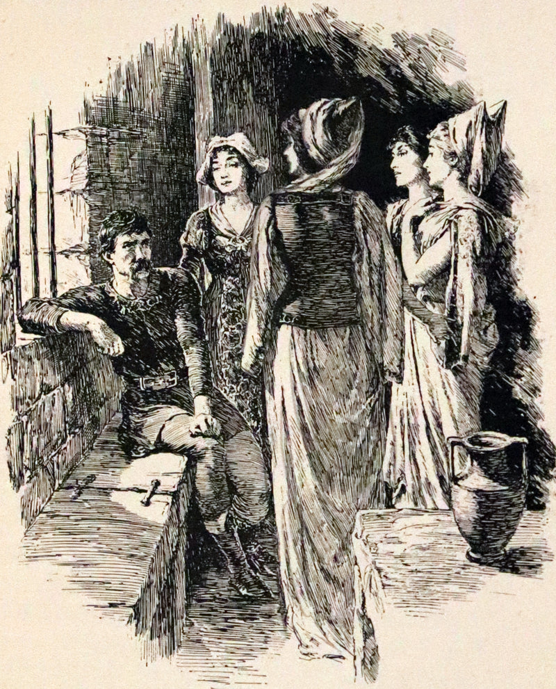 1900 Rare First Edition - The Book of King Arthur and his Noble Knights Illustrated by A. G. Walker.