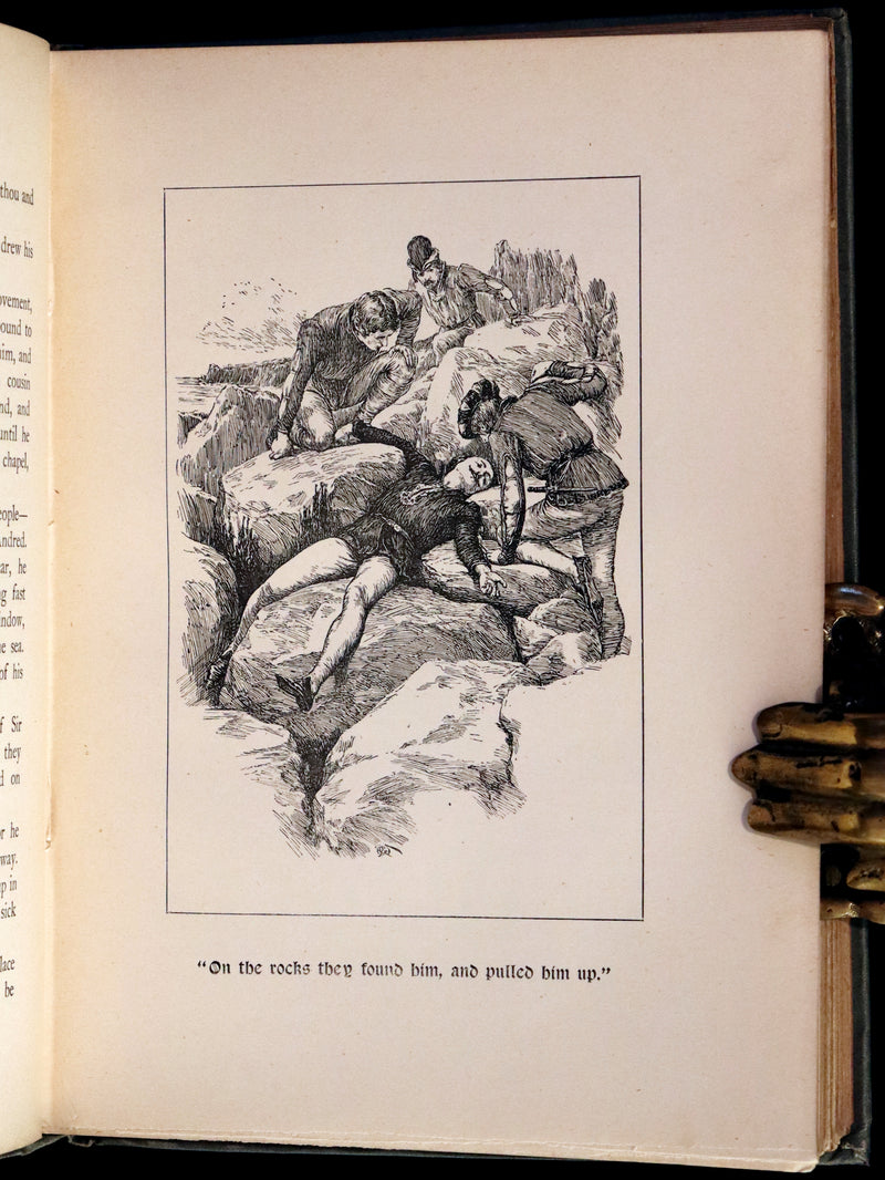 1900 Rare First Edition - The Book of King Arthur and his Noble Knights Illustrated by A. G. Walker.