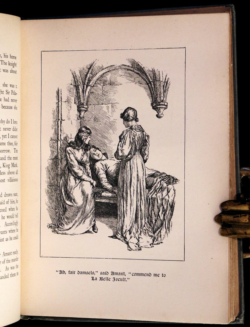1900 Rare First Edition - The Book of King Arthur and his Noble Knights Illustrated by A. G. Walker.