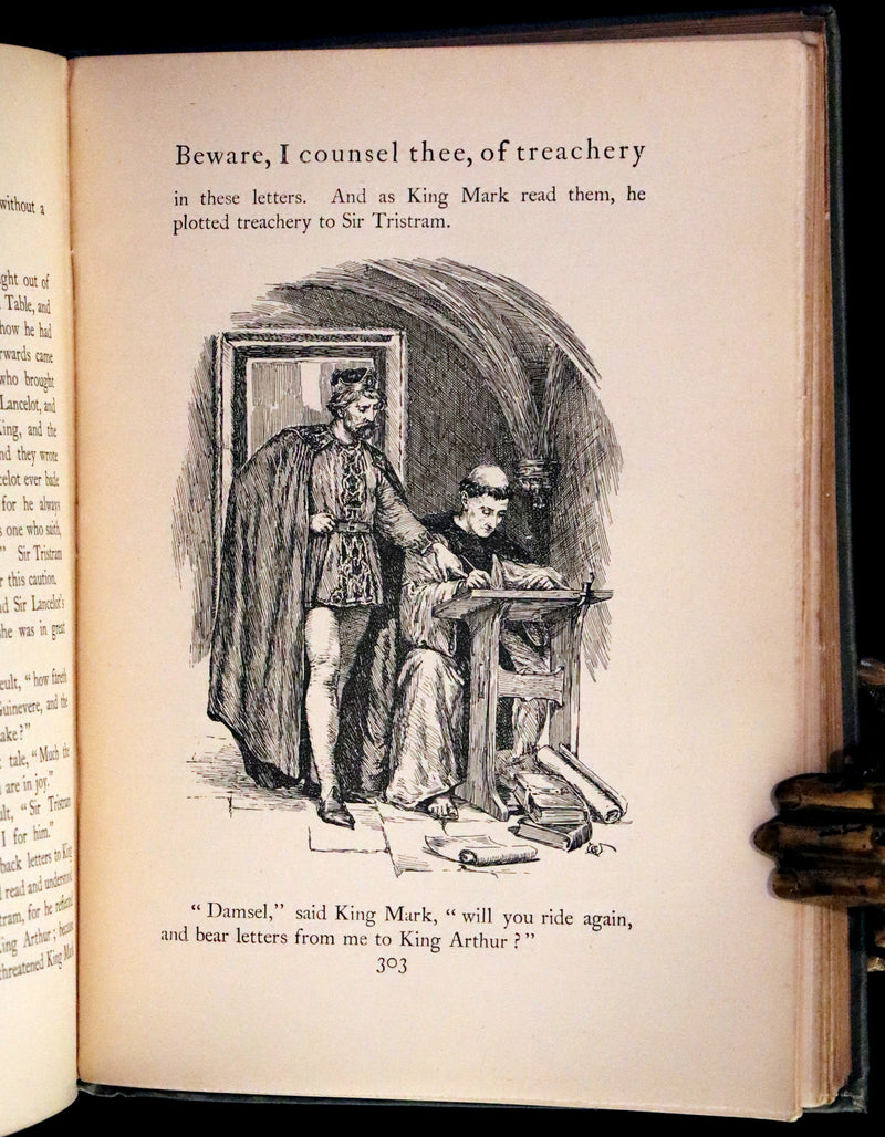 1900 Rare First Edition - The Book of King Arthur and his Noble Knights Illustrated by A. G. Walker.