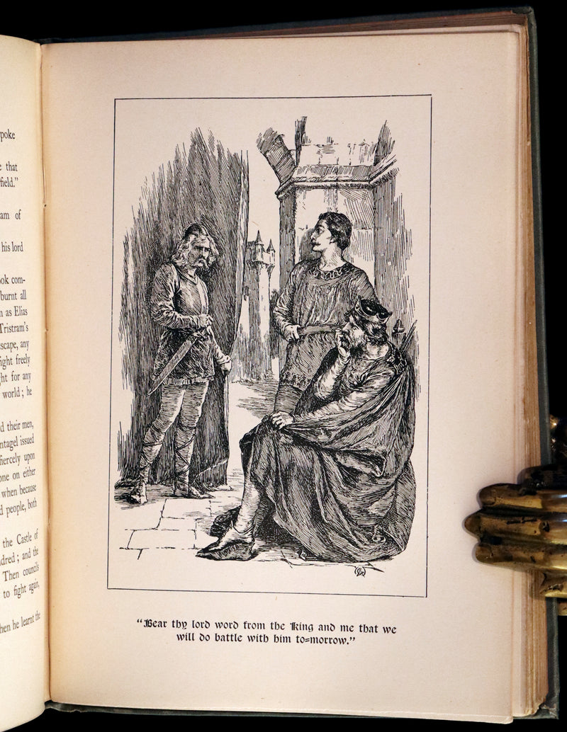 1900 Rare First Edition - The Book of King Arthur and his Noble Knights Illustrated by A. G. Walker.