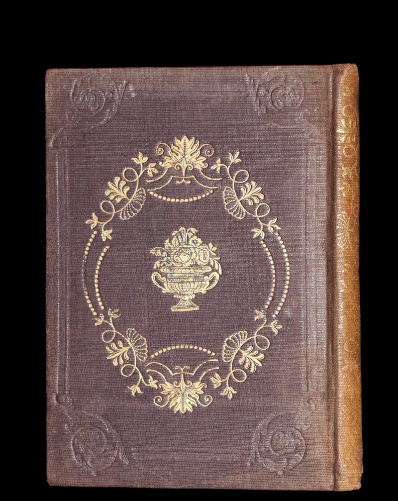 1846 Scarce small Floriography Book ~ The Language of Flowers. First Edition.