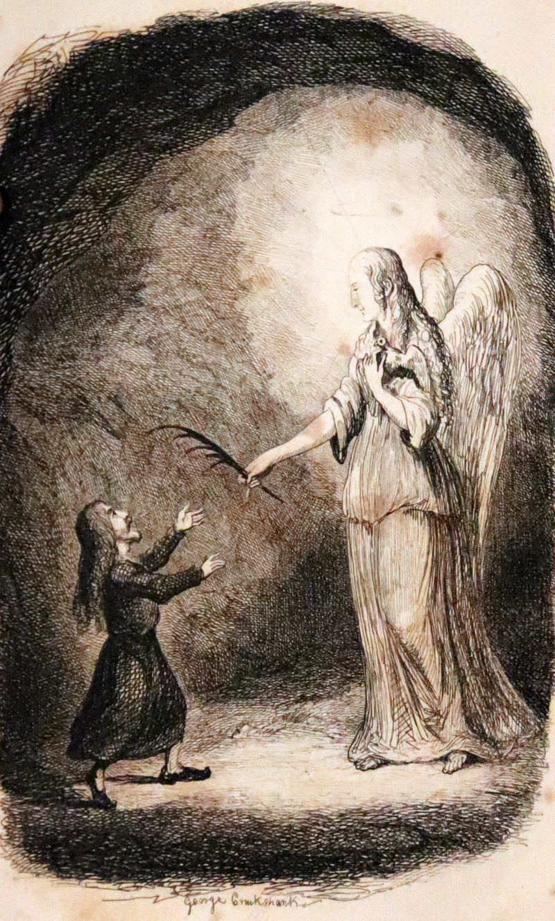 1849 Rare First Edition in Slipcase - The Magic of Kindness illustrated by Cruikshank.