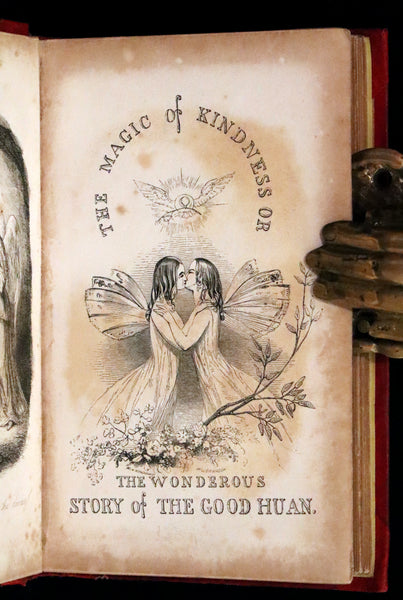 1849 Rare First Edition in Slipcase - The Magic of Kindness illustrated by Cruikshank.