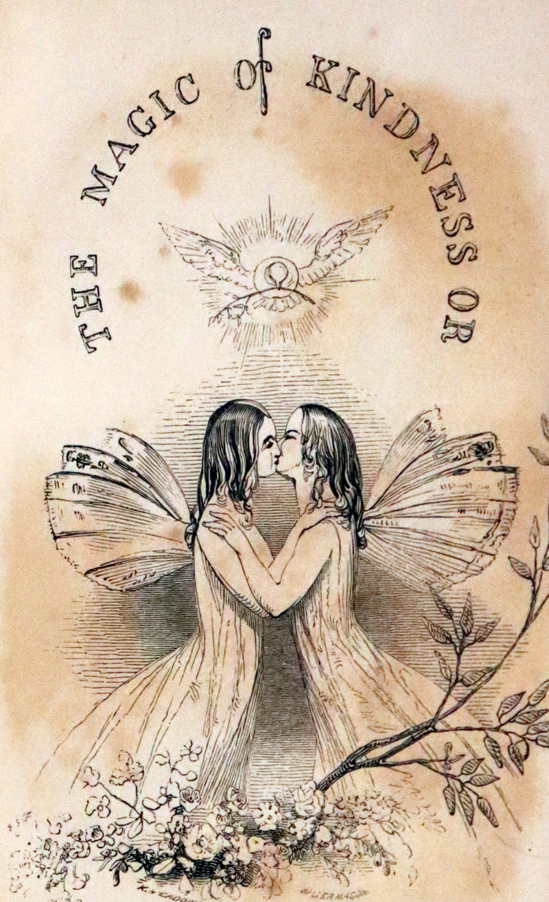 1849 Rare First Edition in Slipcase - The Magic of Kindness illustrated by Cruikshank.