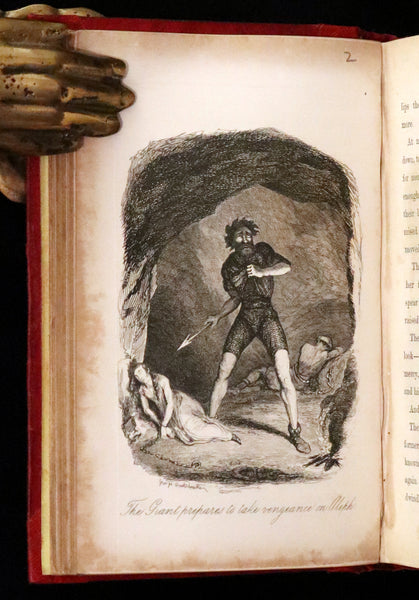 1849 Rare First Edition in Slipcase - The Magic of Kindness illustrated by Cruikshank.