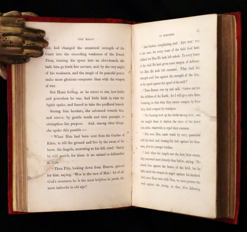 1849 Rare First Edition in Slipcase - The Magic of Kindness illustrated by Cruikshank.