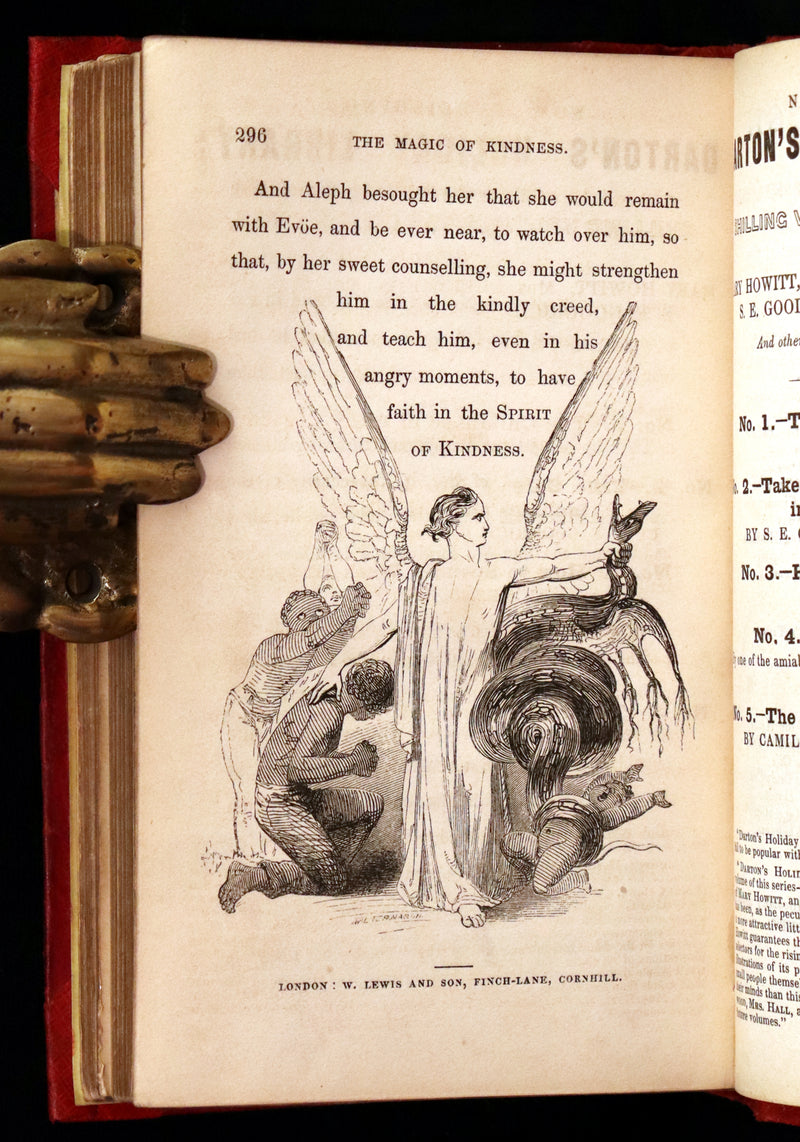 1849 Rare First Edition in Slipcase - The Magic of Kindness illustrated by Cruikshank.