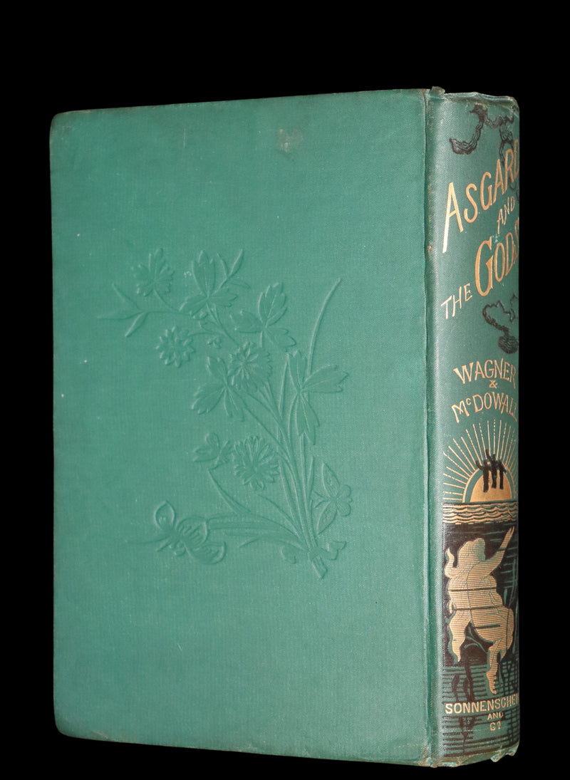 1894 Rare Book - Asgard and the Gods: The Tales and Traditions of Norse Mythology.