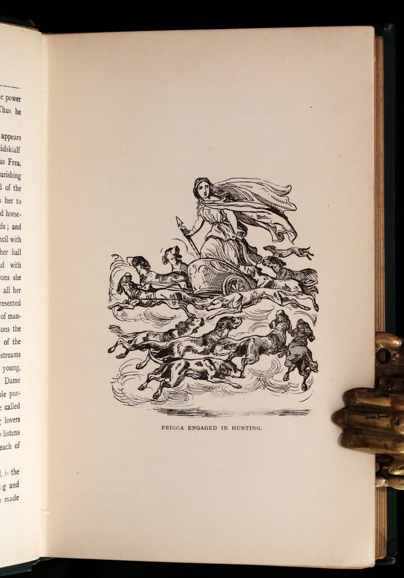 1894 Rare Book - Asgard and the Gods: The Tales and Traditions of Norse Mythology.