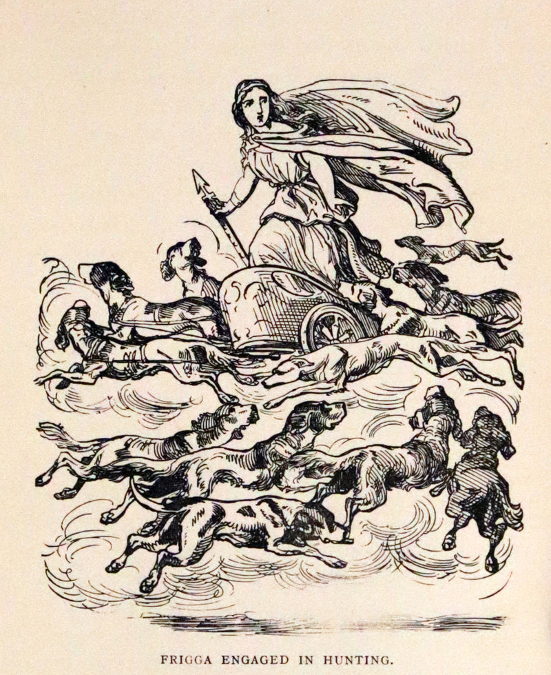 1894 Rare Book - Asgard and the Gods: The Tales and Traditions of Norse Mythology.