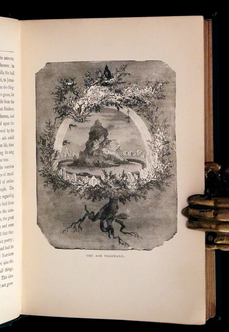 1894 Rare Book - Asgard and the Gods: The Tales and Traditions of Norse Mythology.